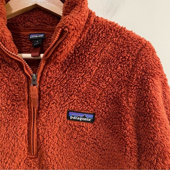 PATAGONIA Women's Los Gatos 1/4 Zip Burnished Red Size Small - Picture 3 of 9
